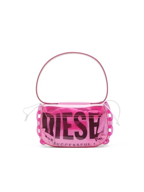 Borsa a spalla iconica in tpu trasparente Diesel | X08396 P8763T4222